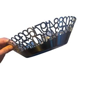 SteelForme Laser Cut Pi Stainless Steel Fruit Bowl Made in Canada